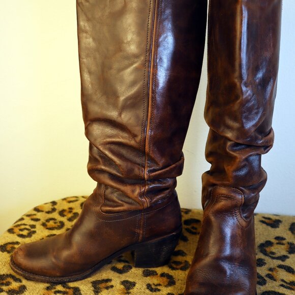 Bikkembergs  Gaucho Tom Vulci Slouch High Boots - Picture 1 of 6
